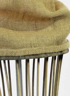 原创木质落地田园风民宿照明摆件