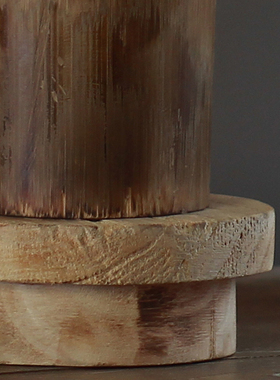 厂家销售原创手工编制竹丝木制工艺落地台灯田园温馨民宿装饰灯具