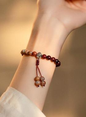 文艺古典小叶紫檀民族风