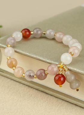 彩色天然石新疆金丝玉葫芦新中式