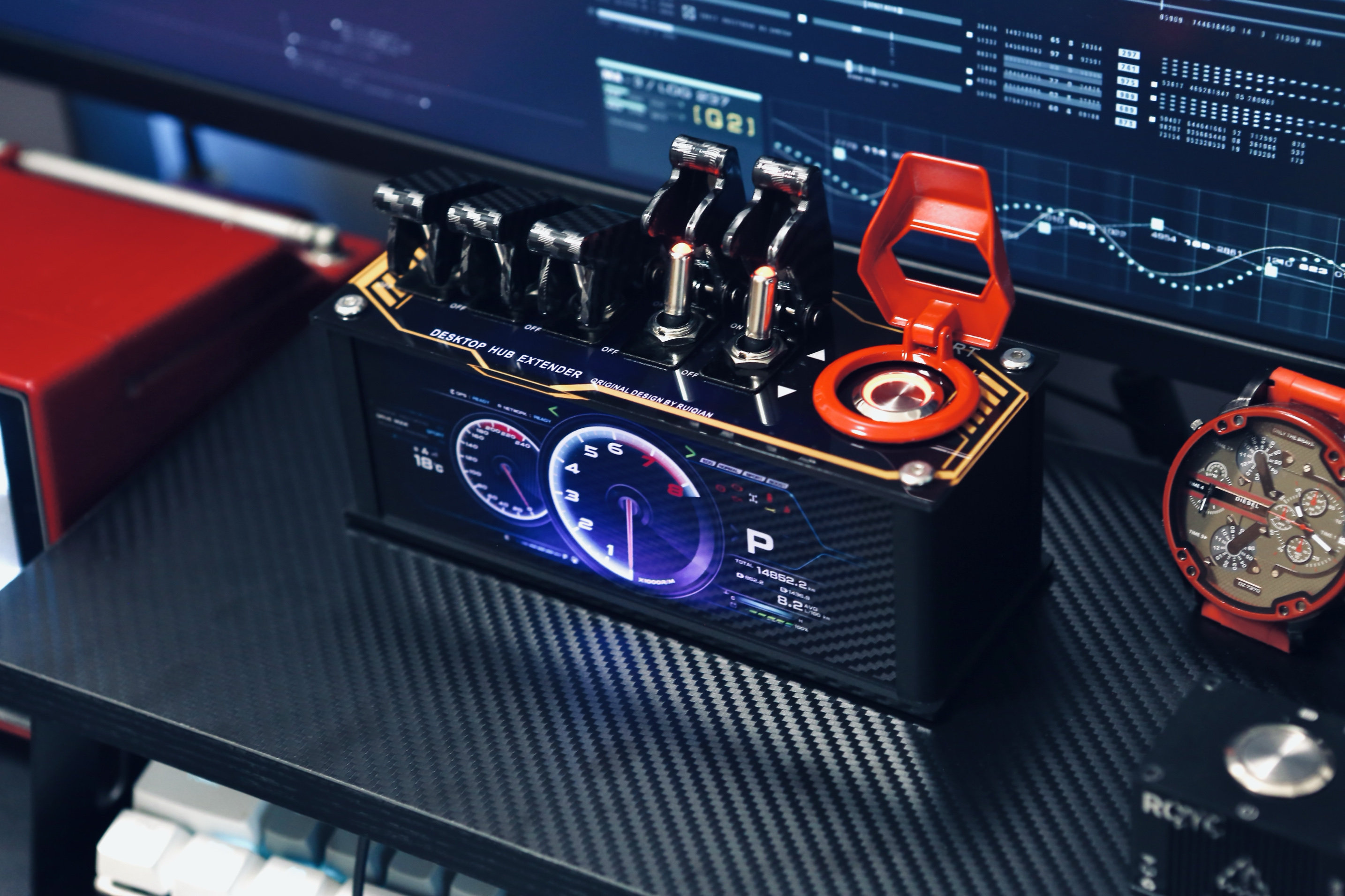 桌搭好物usb区块化集线扩展坞hub拓展器送朋友气氛灯电脑无线开机,淘宝优惠券,粉丝福利购,淘宝优惠卷