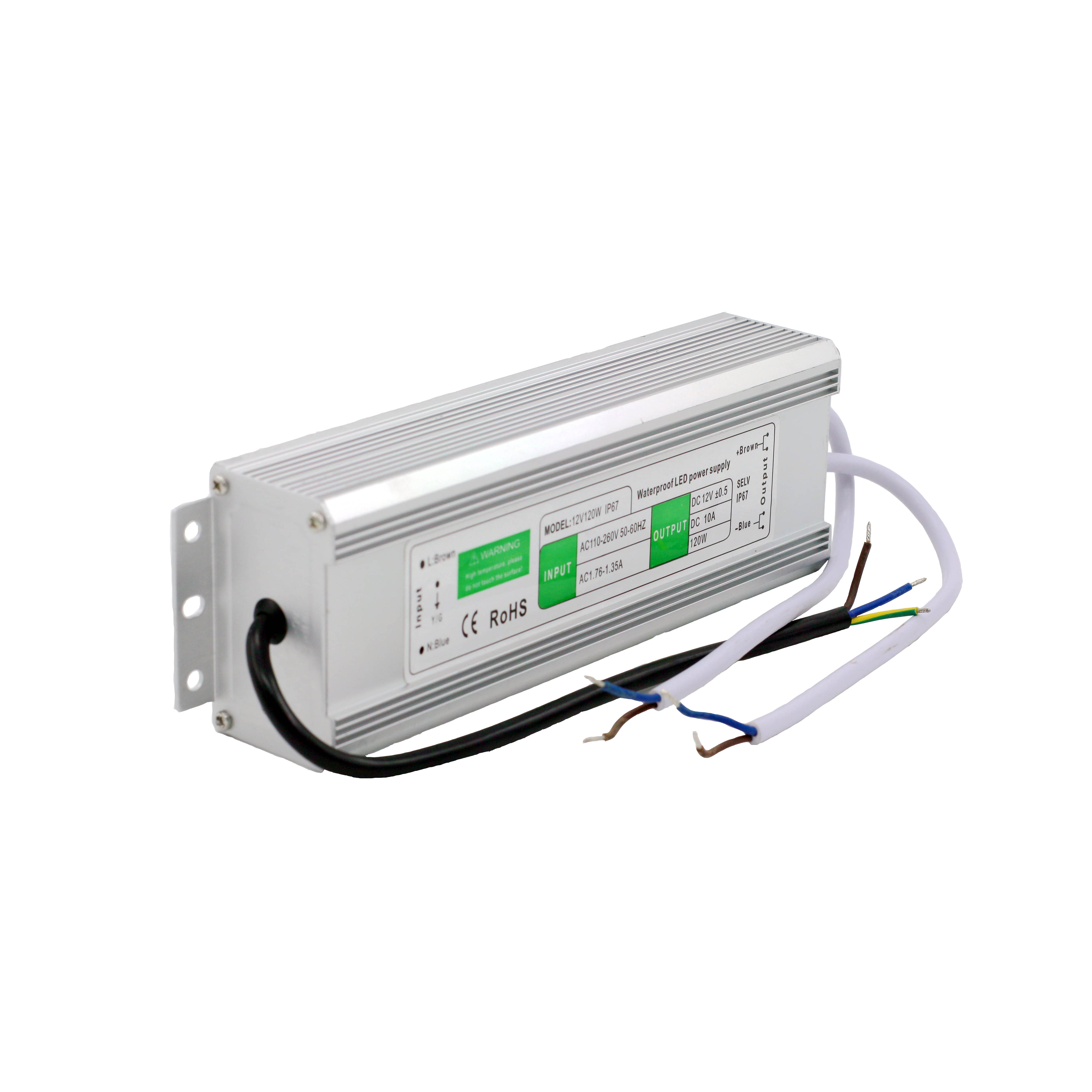 12V24V30W防水开关电源10W20W100W120W150W200W变压器IP67led驱动-图3