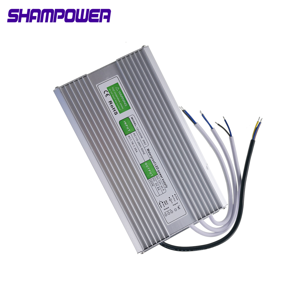 12V24V30W防水开关电源10W20W100W120W150W200W变压器IP67led驱动-图1