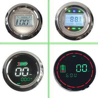 Retro Little Turtle King LCD Meters Turtle King Turtle Car Odometer Code Meter 48 V60v72v TAILG Q7 Meter