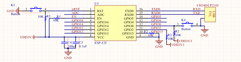 ESP8266WIFI模块ESP-12F工业级/四博智联/乐鑫/安信可 - 图2