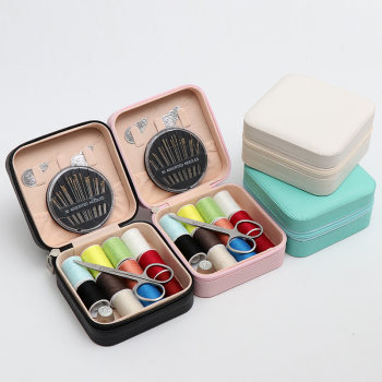 ຊຸດເຄື່ອງຫຍິບໃນຄົວເຮືອນ multifunctional sewing box storage box set high-end students dormitory portable sewing tool bag