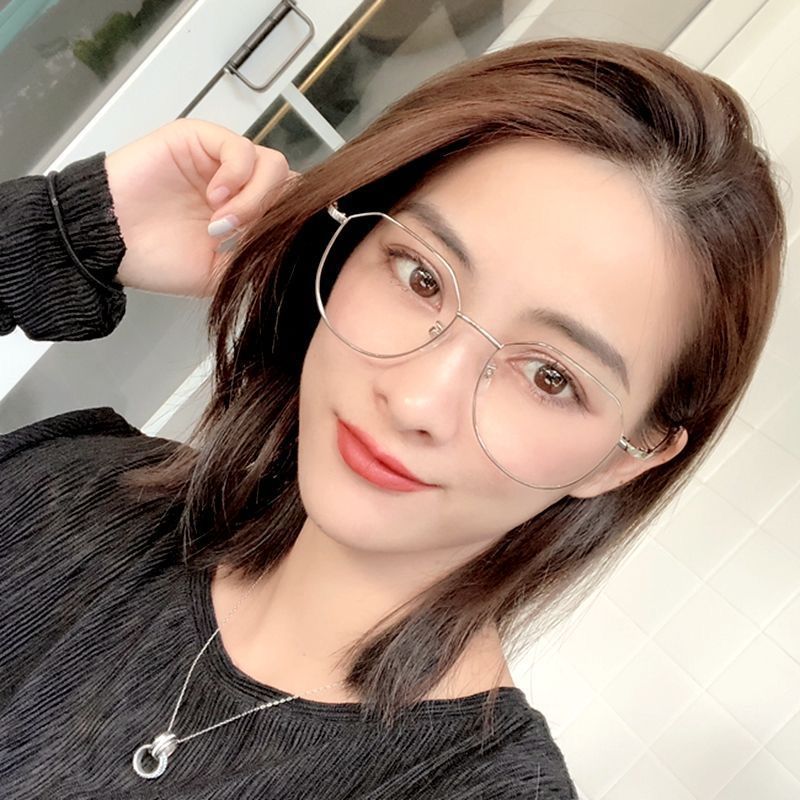 老花眼镜女士中老年高清抗疲劳老花镜时尚超轻大框防蓝光老花镜男 - 图1