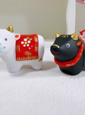 招财猫陶瓷药师窑日式