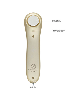 振动冰疗探头hot双面按摩导入