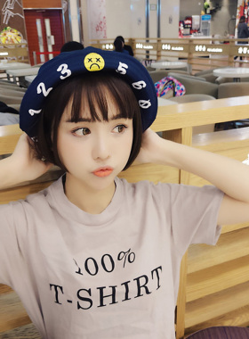 软妹女韩版日系防晒百搭帽子