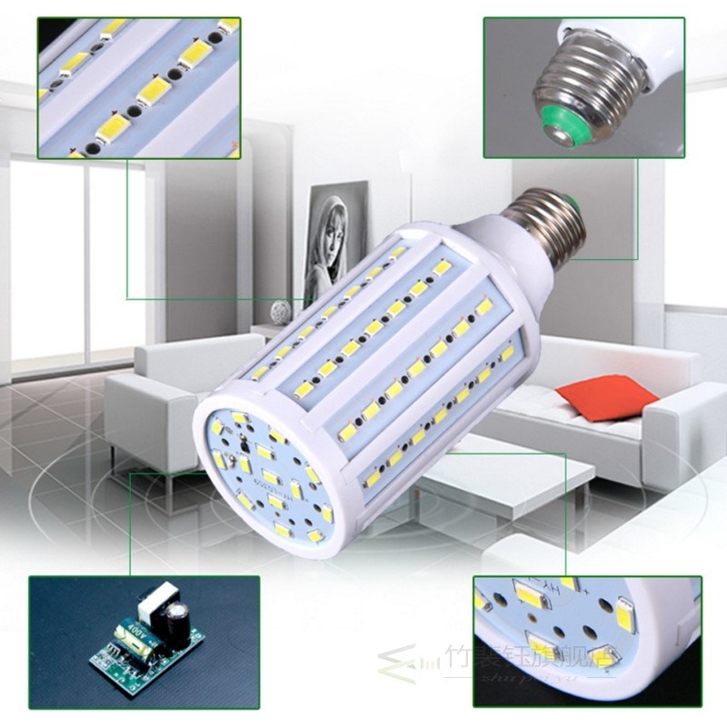 AC85-265V E27 B22 E40 E14 LED Bulb 5730 2835D 5W-150W LED La - 图2