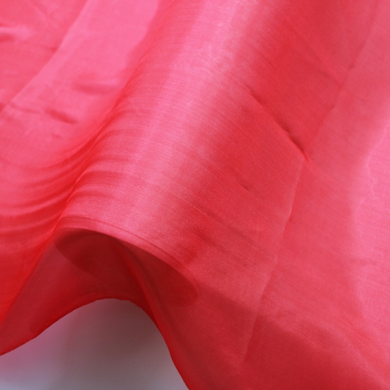 100cm*90cm Super Thin Red Silk Chiffon Sheer Fabrics Weddin-图2