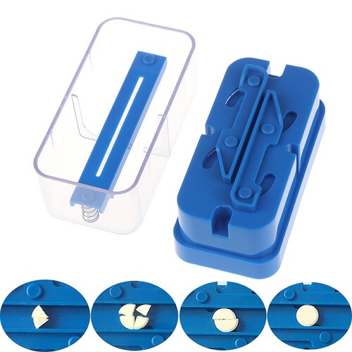 Portable Pill Cutter Splitter Divide Medicine Storage Table - 图2