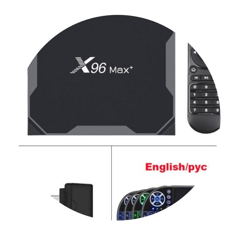 New X96 Max TV BOX Amlogic S905X3 Android 9.0 Quad Core 4G-图3