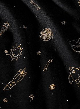 璀璨星空pashmina羊绒刺绣烫钻