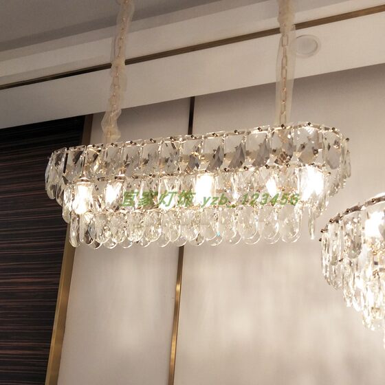2021 New Postmodern Crystal Living Room and Dining Room Chandelier