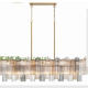 French living room lamp light luxury handmade glass hall main lamp American retro chandelier medieval designer villa