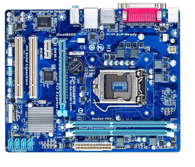 One year warranty gigabyte h61 motherboard motherboard