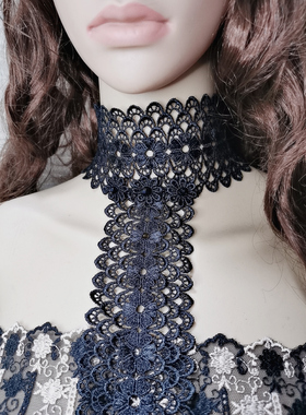 欧美复古项链街头蕾丝