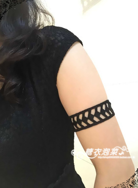 朋克风蕾丝疤痕遮盖夜店礼服首饰