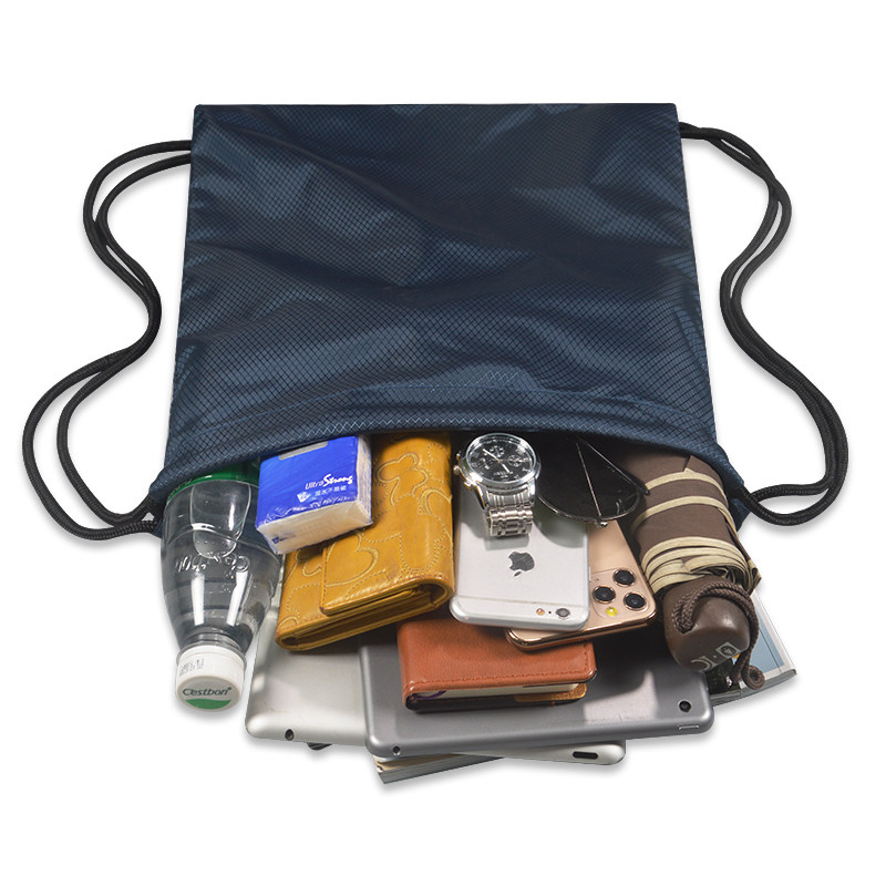 轻便束口袋抽绳双肩包男户外运动健身背包简易女学生拉绳收纳包袋,淘宝优惠券,粉丝福利购,淘宝优惠卷