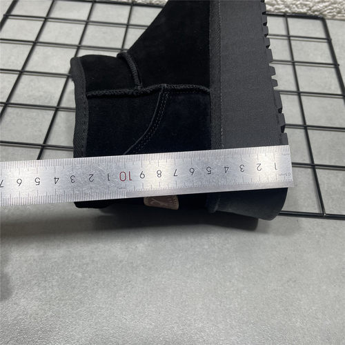 断码处理真皮雪地靴女冬季新款舒适百搭时尚加厚保暖厚底套筒棉靴 - 图3