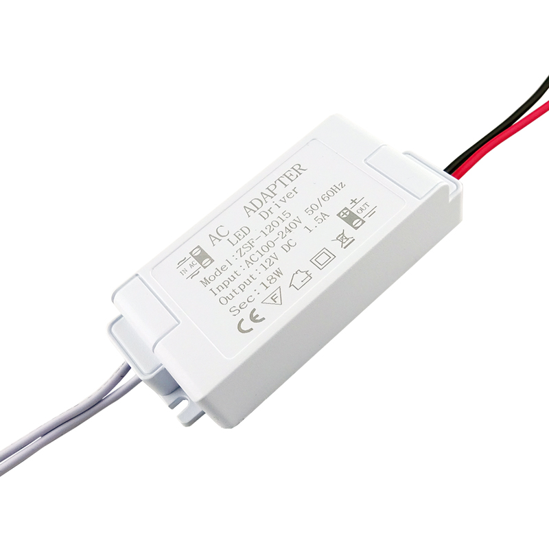 LED恒压驱动电源DC12V1A12w5A2A3A4a开关电源镜灯低压橱柜灯电源