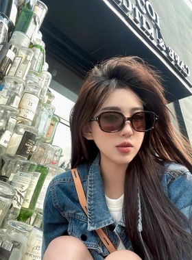 韩国折叠方形轻便太阳镜