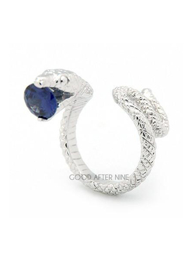 泰国设计师生肖蛇送礼戒指包邮