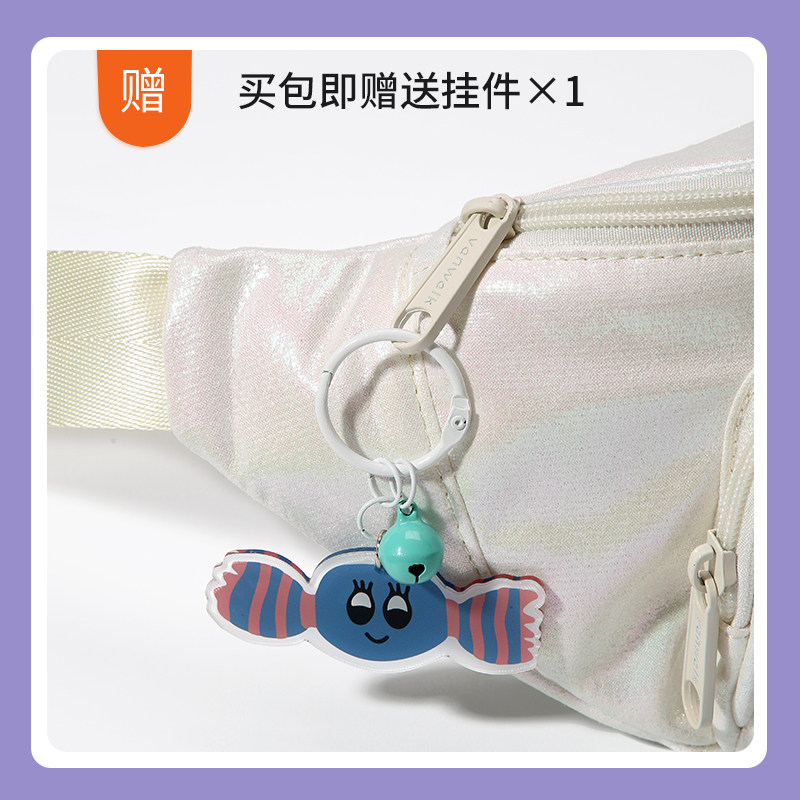 vanwalk果味少女斜挎包潮牌包包女 出走胸包