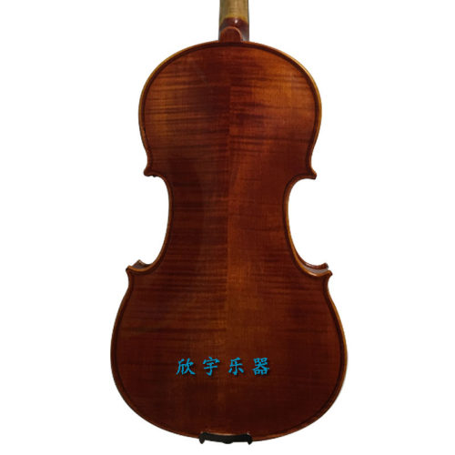 普花小提琴/天然虎纹小提琴/做工精细/枣木配件/包邮 - 图1