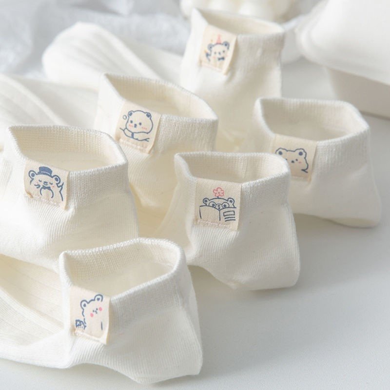 诸暨白色船袜运动袜子女短袜纯色浅口短筒棉袜春夏季薄款可爱日系,淘宝优惠券,粉丝福利购,淘宝优惠卷