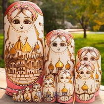 Russian Dolls Russian cova Matryoshka doll