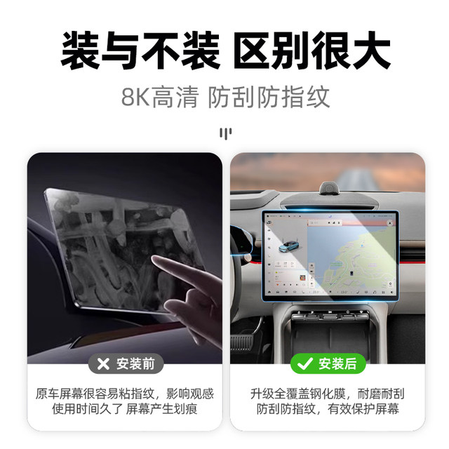 Suitable for JiKr007GT instrument navigation tempered film