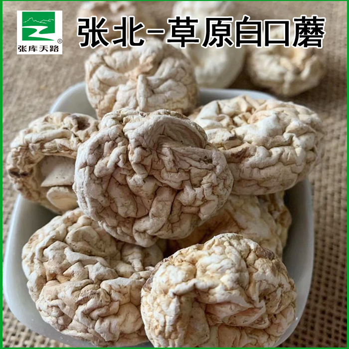 张库天路口蘑干货草原白口蘑张家口精选坝上口蘑食用菌农产品-图2