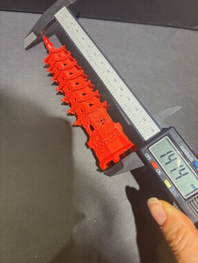 保真朱砂红砂水飞砂文昌塔摆件七层文昌塔镂空款学习塔办公室课桌