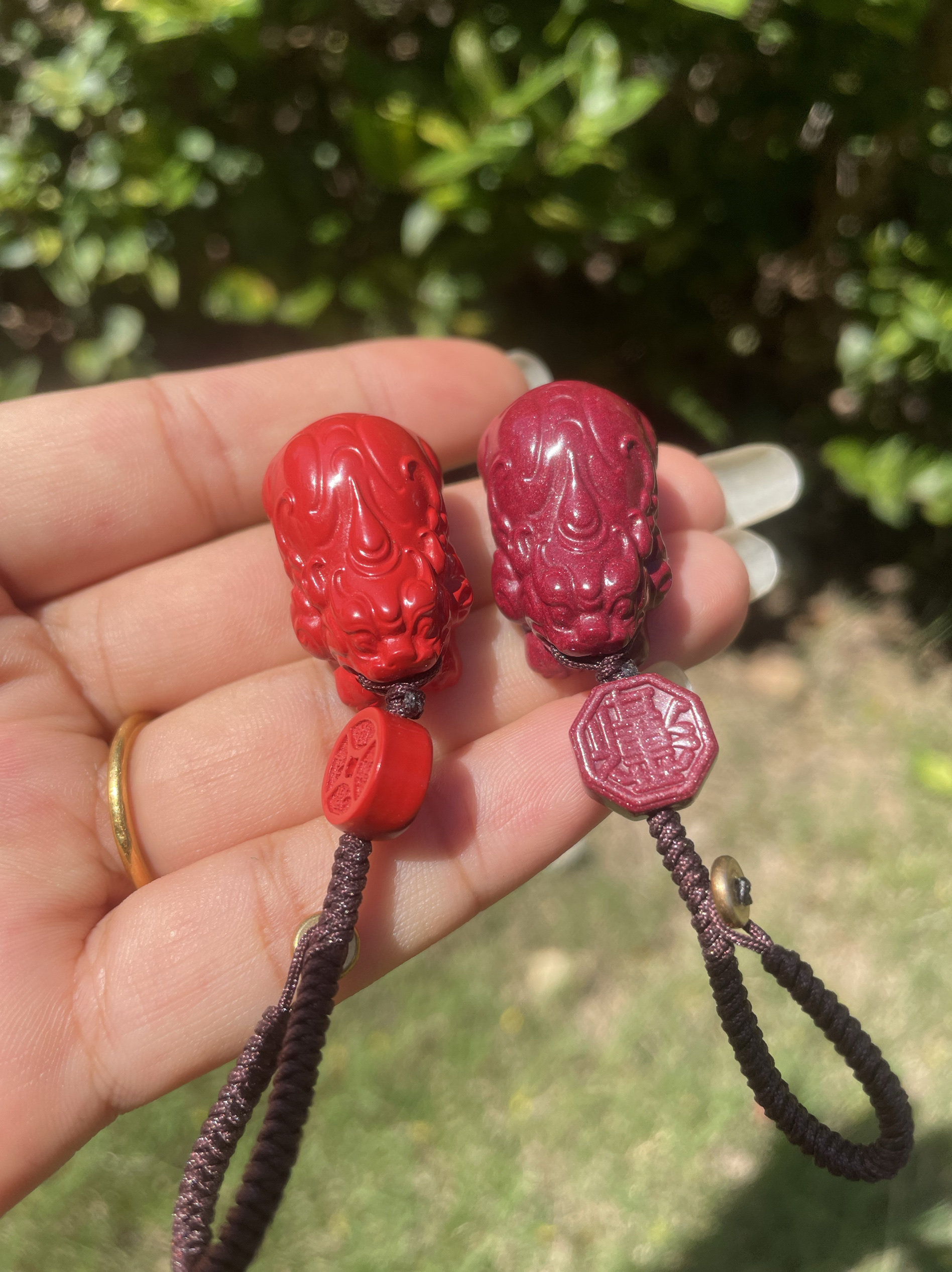 高含量紫金真朱砂红砂貔貅项链吊坠钥匙扣汽车挂件挂饰手把件包挂,淘宝优惠券,粉丝福利购,淘宝优惠卷