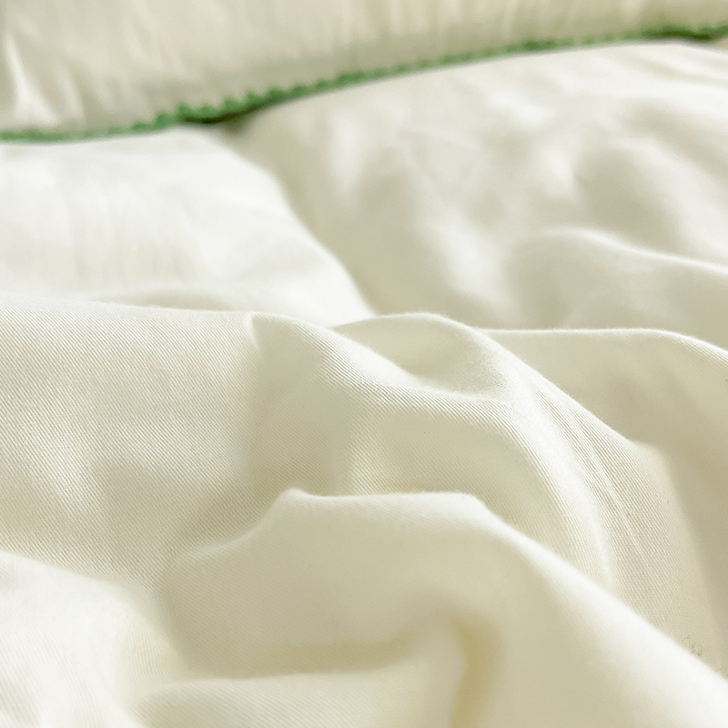 北欧风轻奢纯棉床上四件套100全棉纯色床品床单被套罩床笠三件套4