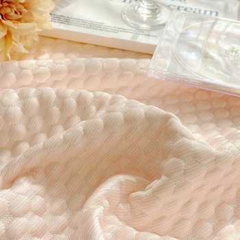 Summer ice silk beanie mat three-piece bed skirt style air-conditioned soft mat washable single students dormitory mat
