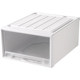 Drawer type plastic storage box combination storage cabinet