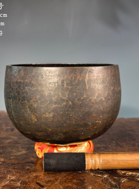 铜制静心解压古典日本铜磬摆件