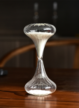 玻璃`沙漏计时器创意桌面摆件