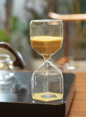 玻璃沙漏计时器现代风15分钟