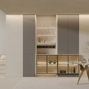 金牌衣柜家用整体卧室简易组装开放式全屋定制厨房橱柜置物柜