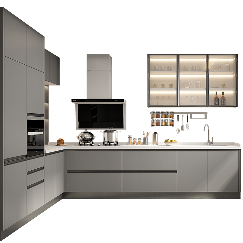 金牌橱柜厨柜定制石英石一体台面家用厨房橱柜定制防刮花灶台柜,淘宝优惠券,粉丝福利购,淘宝优惠卷