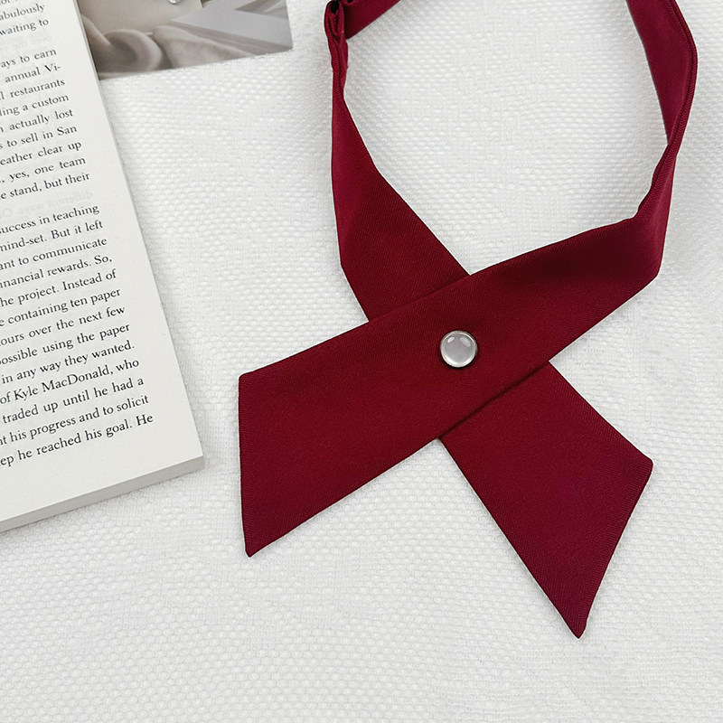 东京岁时记jk日系条纹领带原创学生学院风酒红色红色纯色小物合集,淘宝优惠券,粉丝福利购,淘宝优惠卷