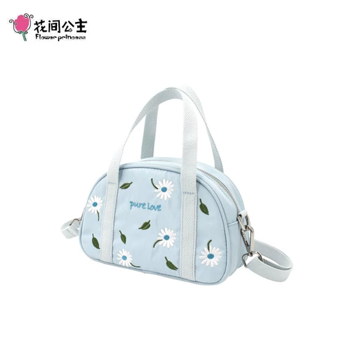 Оригинальная нейлоновая небольшая сумка для принцессы, сумка через плечо, сумка для телефона, 2023, с вышивкой