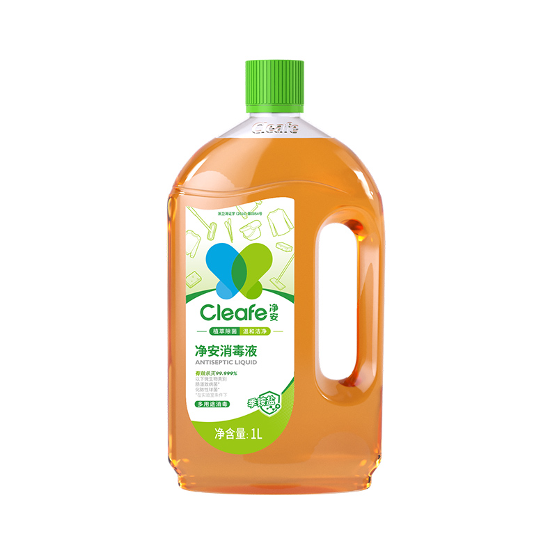 Cleafe净安季铵盐消毒液水剂正品家用马桶杀除菌清洁洗非粉片喷雾