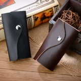 Кожаный замок, ключница, брелок, делается под заказ, с печатью вашего логотипа