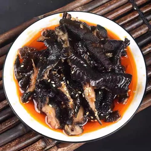 春之源麻辣鸡爪40包*250g去骨黑鸡脚凤爪脱骨鸡爪解冻即食 - 图2